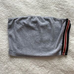 GRAY TUBE TOP - LARGE - LOVE CULTURE